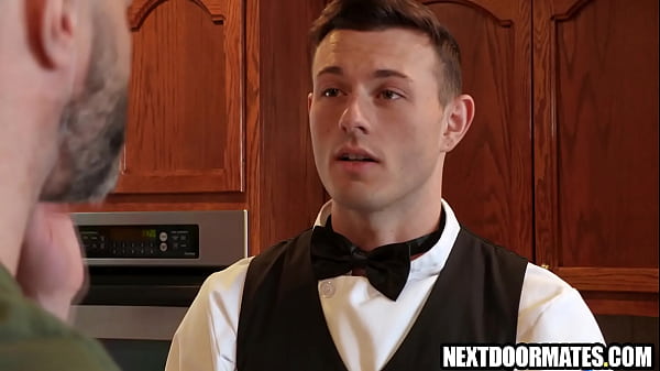 Customer fucked him bareback