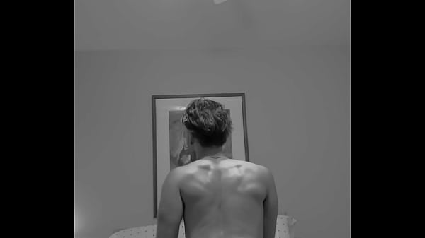 Big dildo fucking bottom, digging inside guts