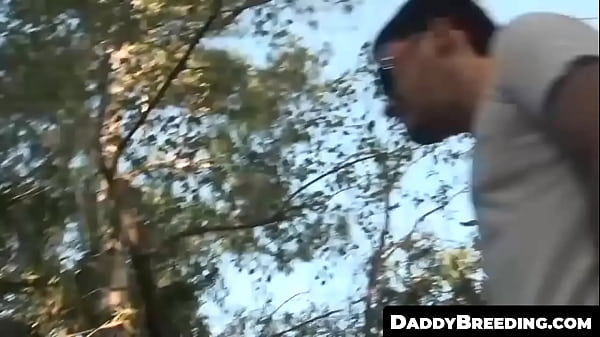 DaddyBreeding.com – Big-dicked old man slams his little twink bitch bareback until he shoots cum