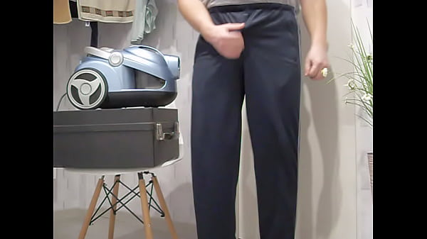 Śliskie spodnie dresowe