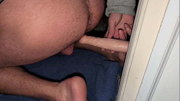 Fillitup91 rides dildo doggystyle