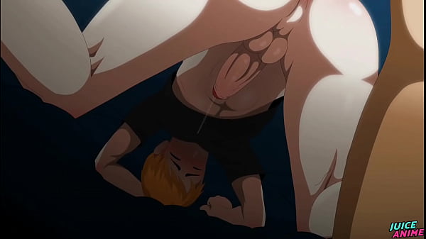Twink de 19 anos acha que aguenta o daddy Urso maduro de 55 anos – Hentai anime yaoi